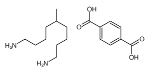 5-methylnonane-1,9-diamine,terephthalic acid结构式