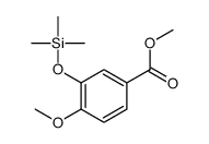 4-Methoxy-3-(trimethylsiloxy)benzoic acid methyl ester structure