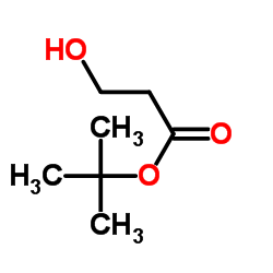3-羟基丙酸叔丁酯结构式
