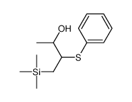 3-phenylsulfanyl-4-trimethylsilylbutan-2-ol Structure