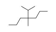 4-methyl-4-propan-2-ylheptane Structure