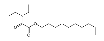 decyl 2-(diethylamino)-2-oxoacetate Structure