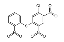 1-chloro-2,4-dinitro-5-(2-nitrophenyl)sulfanylbenzene Structure