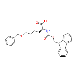 Fmoc-L-Nle(6-OBzl)-OH structure