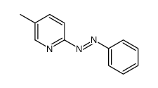 (5-methylpyridin-2-yl)-phenyldiazene Structure