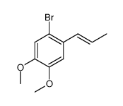 1-bromo-4,5-dimethoxy-2-propenylbenzene结构式