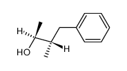 (2R*,3R*)-3-methyl-4-phenyl-2-butanol结构式