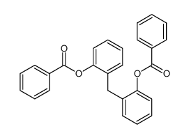 Dibenzoic acid 2,2'-methylenebisphenyl ester structure