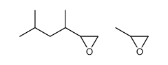 2-methyloxirane,2-(4-methylpentan-2-yl)oxirane Structure