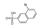 8-bromonaphthalene-2-sulfonic acid结构式