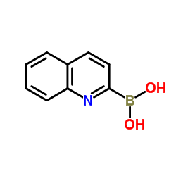 喹啉-2-硼酸结构式