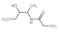 Propanamide,N-(2-hydroxy-1-methylbutyl)-结构式