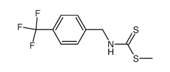 methyl (4-(trifluoromethyl)benzyl)carbamodithioate Structure