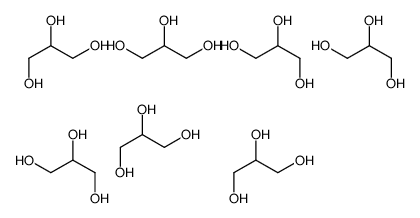 propane-1,2,3-triol结构式
