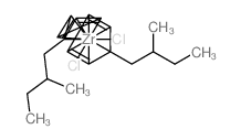 dichlorozirconium; 5-(2-methylbutyl)cyclopenta-1,3-diene结构式