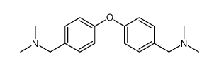 1-[4-[4-[(dimethylamino)methyl]phenoxy]phenyl]-N,N-dimethylmethanamine结构式