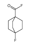 Bicyclo[2.2.2]octane-1-carbonyl fluoride, 4-fluoro- (9CI) structure