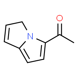 Ethanone, 1-(3H-pyrrolizin-5-yl)- (9CI) structure