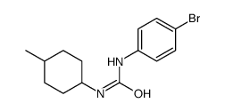 1-(4-bromophenyl)-3-(4-methylcyclohexyl)urea Structure