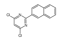 4,6-dichloro-2-[2]naphthyl-pyrimidine结构式