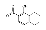 2-nitro-5,6,7,8-tetrahydronaphthalen-1-ol structure