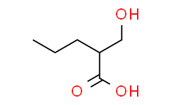 (2R)-2-(hydroxymethyl)pentanoic acid Structure