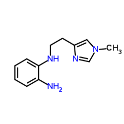 N-[2-(1-Methyl-1H-imidazol-4-yl)ethyl]-1,2-benzenediamine Structure