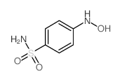 Benzenesulfonamide,4-(hydroxyamino)- Structure