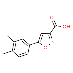 5-(3,4-Dimethylphenyl)isoxazole-3-carboxylic acid图片