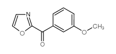 2-(3-METHOXYBENZOYL)OXAZOLE structure