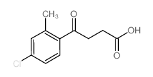 4-(4-CHLORO-2-METHYLPHENYL)-4-OXOBUTYRIC ACID Structure