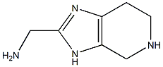 4,5,6,7-tetrahydro-3H-Imidazo[4,5-c]pyridine-2-methanamine结构式