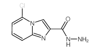 5-Chloroimidazo[1,2-a]pyridine-2-carbohylic acid hydrazide structure