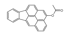 2-acetoxyindeno[1,2,3-cd]pyrene Structure