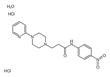 N-(4-Nitrophenyl)-4-(2-pyridinyl)-1-piperazinepropanamide dihydrochlor ide hydrate picture