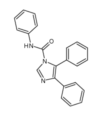 4,5-diphenyl-imidazole-1-carboxylic acid anilide Structure