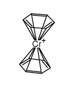 bis(η6-benzene)chromium cation结构式