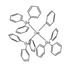 (Ph3Ge)3GePh结构式