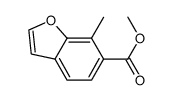 methyl 7-methyl-1-benzofuran-6-carboxylate Structure