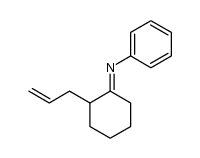 N-(2-allylcyclohexylidene)aniline结构式