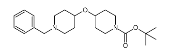 Tert-Butyl 4-((1-Benzylpiperidin-4-Yl)Oxy)Piperidine-1-Carboxylate结构式