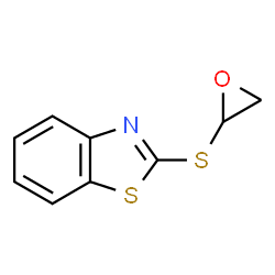 Benzothiazole, 2-(oxiranylthio)- (9CI) Structure