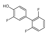 4-(2,6-difluorophenyl)-2-fluorophenol Structure