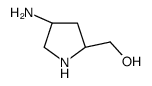 [(2S,4R)-4-Amino-2-pyrrolidinyl]methanol structure