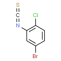 4-Bromo-1-chloro-2-isothiocyanatobenzene structure