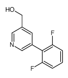 [5-(2,6-difluorophenyl)pyridin-3-yl]methanol Structure