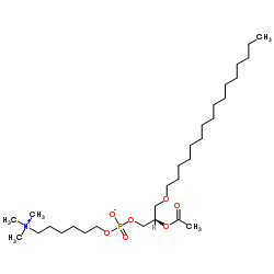 Hexanolamino PAF C-16 structure