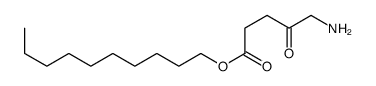 decyl 5-amino-4-oxopentanoate结构式