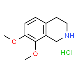 7,8-DIMETHOXY-1,2,3,4-TETRAHYDROISOQUINOLINE Structure