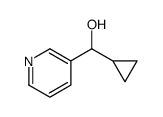 alpha-环丙基-3-吡啶甲醇结构式